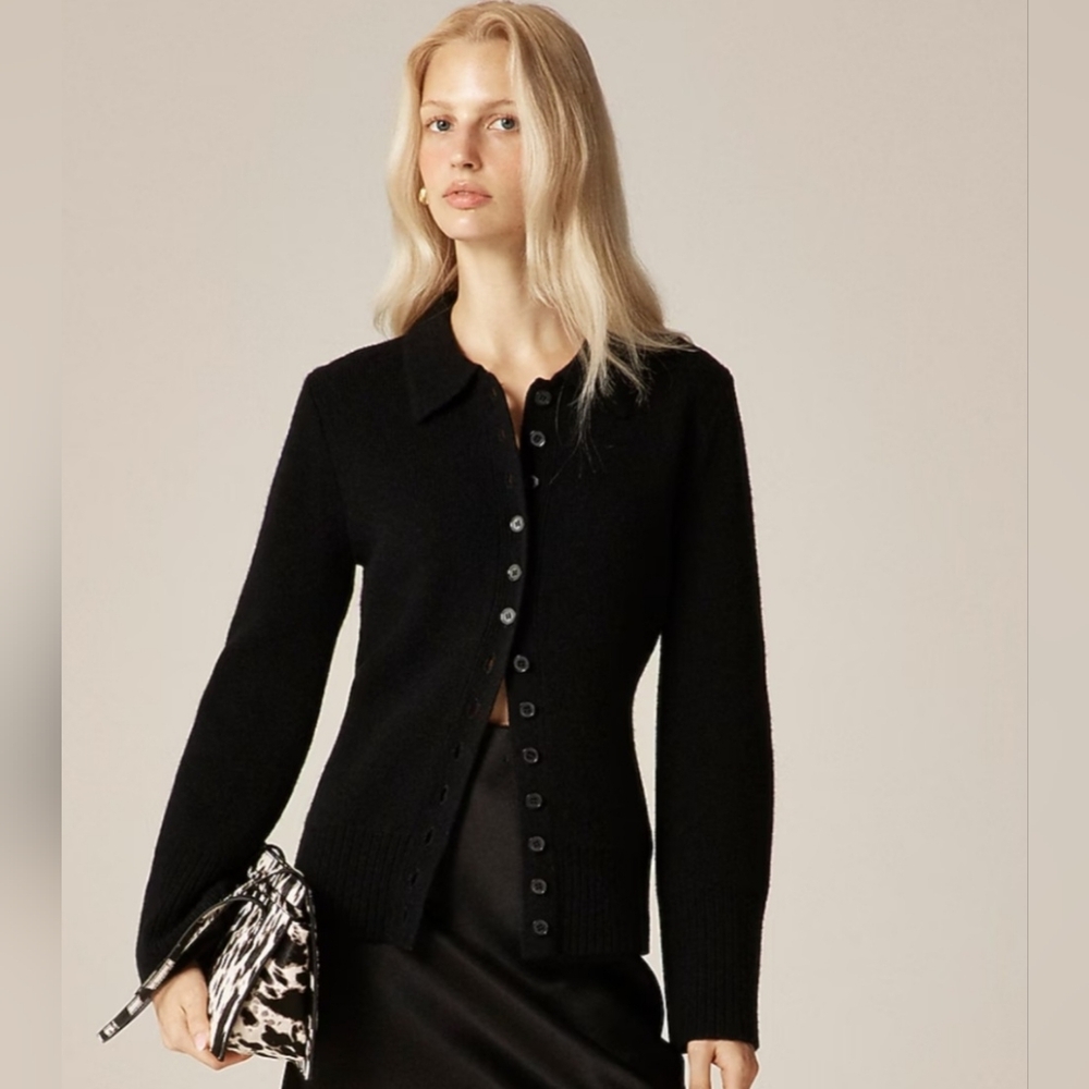 J. Crew Milano-stitch cardigan
